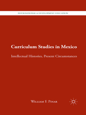 cover image of Curriculum Studies in Mexico